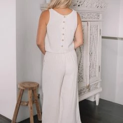 Style Box CLOTHING Lizzo Pants - Oatmeal 11 Style Box CLOTHING Lizzo Pants - Oatmeal