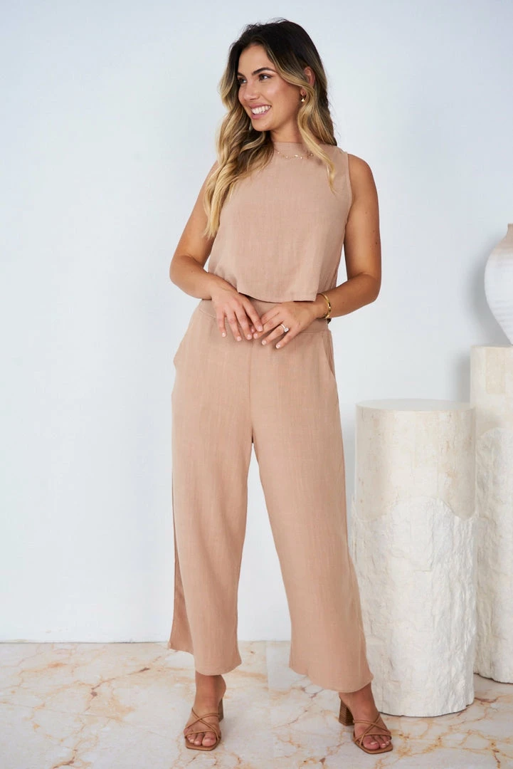 Style Box CLOTHING Lighthouse Pants - Dark Beige 3 Style Box CLOTHING Lighthouse Pants - Dark Beige