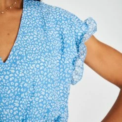 HQ Fashion Loida Dress - Blue Print 14 HQ Fashion Loida Dress - Blue Print