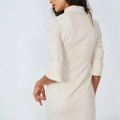 YH & Co (Chloe Yip) Lorrie Dress - Beige CLOTHING 12 YH & Co (Chloe Yip) Lorrie Dress - Beige CLOTHING