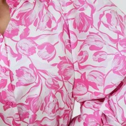 Style Box CLOTHING Lotte Shirt - Pink Print