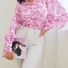 Style Box CLOTHING Lotte Shirt - Pink Print