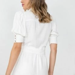 Style Box Louanna Playsuit - White CLOTHING