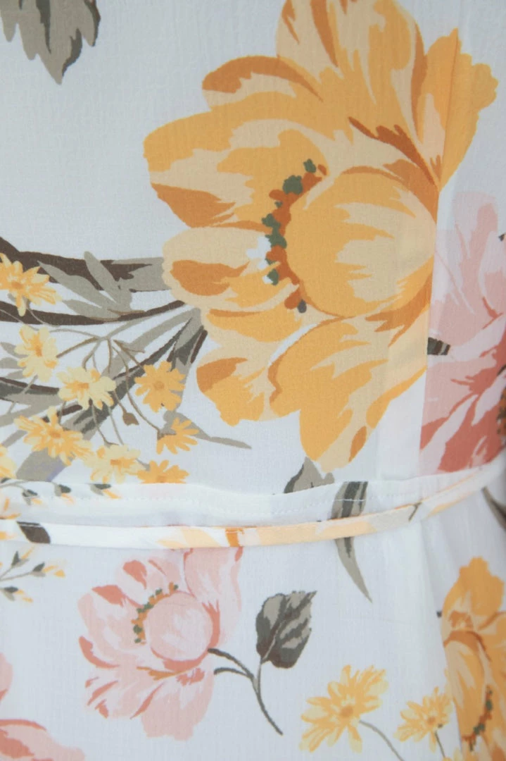 Desire CLOTHING Louise Dress - White Floral 9 Desire CLOTHING Louise Dress - White Floral