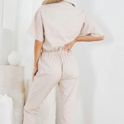 Cesi Fashion Lowry Jumpsuit - Beige