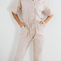 Cesi Fashion Lowry Jumpsuit - Beige