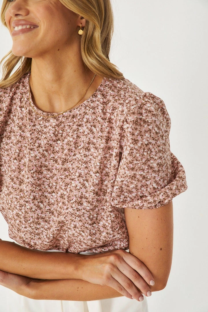 HQ Fashion Lucena Top - Pink Floral 6 HQ Fashion Lucena Top - Pink Floral