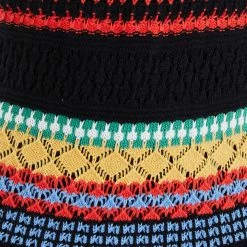 Ebby And I Lyndon Knit Dress - Rainbow Print CLOTHING