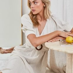 Style Box Lysanne Dress - Beige 12 Style Box Lysanne Dress - Beige