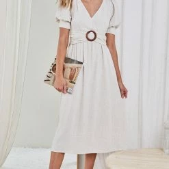 Style Box Lysanne Dress - Beige