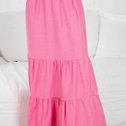 Pink Diamond Mala Skirt - Pink