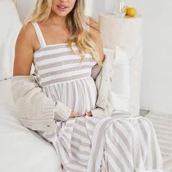 Dream House Mallory Dress - Stripe Print CLOTHING 11 Dream House Mallory Dress - Stripe Print CLOTHING