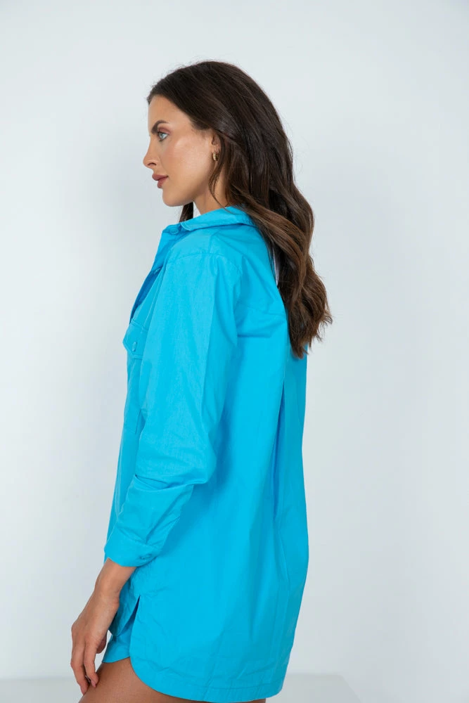 Bubblegum Clothing Malvar Top - Blue 7 Bubblegum Clothing Malvar Top - Blue