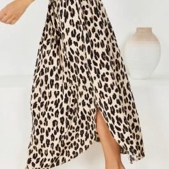 Miracle Fashion Marcelina Skirt - Leopard Print