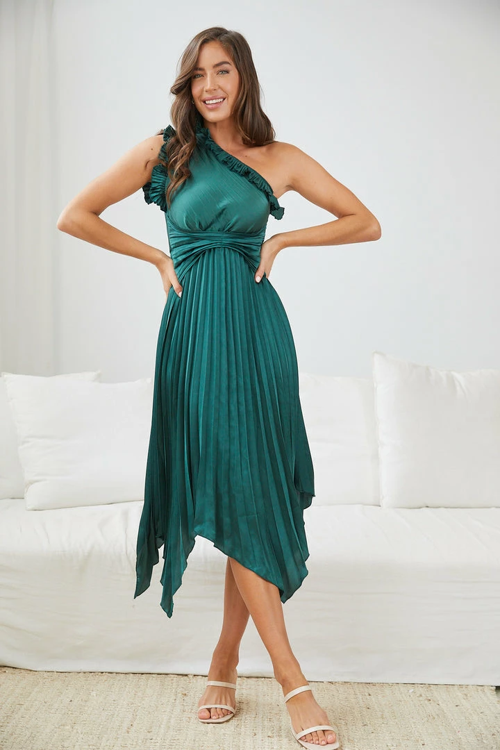 Reverse Margotte Dress - Green CLOTHING 3 Reverse Margotte Dress - Green CLOTHING