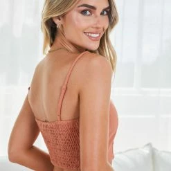 Style Box Maria Rosa Top - Rust CLOTHING 8 Style Box Maria Rosa Top - Rust CLOTHING