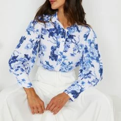 Damor Marmie Top - White Floral