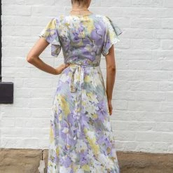 Qtrend Fashion PTY LTD CLOTHING Maura Dress - Green Floral