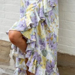 Qtrend Fashion PTY LTD CLOTHING Maura Dress - Green Floral