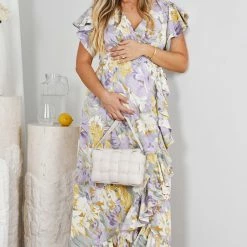 Qtrend Fashion PTY LTD CLOTHING Maura Dress - Green Floral