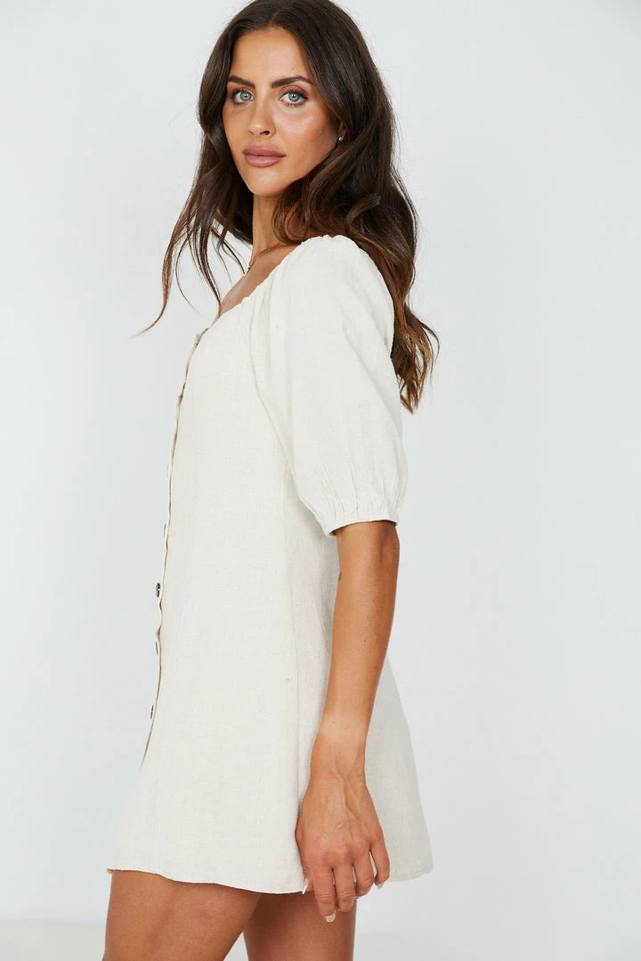 Dream House Mckenzie Dress - Beige 6 Dream House Mckenzie Dress - Beige