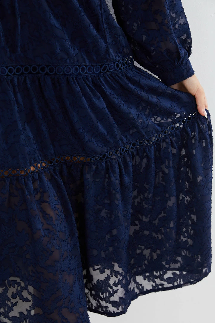 Sassy Hills Fashion Meghan Dress - Navy CLOTHING 7 Sassy Hills Fashion Meghan Dress - Navy CLOTHING