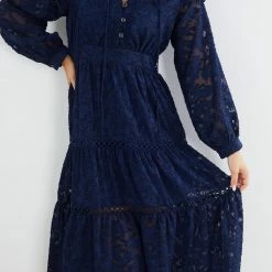 Sassy Hills Fashion Meghan Dress - Navy CLOTHING 14 Sassy Hills Fashion Meghan Dress - Navy CLOTHING