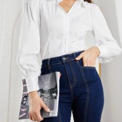 Bubblegum Clothing Melainey Blouse - White 12 Bubblegum Clothing Melainey Blouse - White