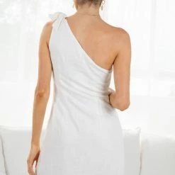 Style Box Melcha Dress - White CLOTHING