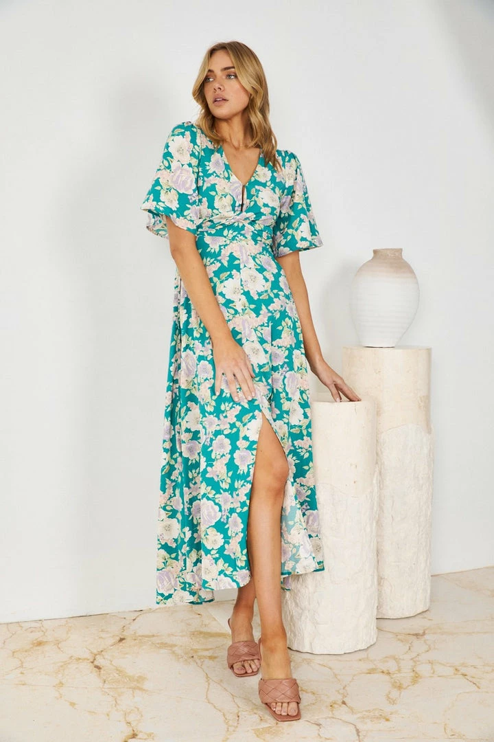 WeLove Fashion CLOTHING Melia Dress - Floral Print 4 WeLove Fashion CLOTHING Melia Dress - Floral Print