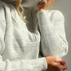 HQ Fashion Merete Knit - Grey CLOTHING