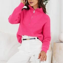 HQ Fashion Merete Knit - Hot Pink CLOTHING