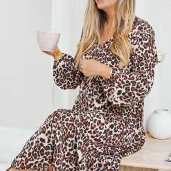 HQ Fashion Meryn Dress - Leopard Print