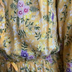 Desire CLOTHING Micaela Dress - Yellow Print