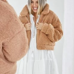 Sunny Girl Miliani Jacket - Tan 11 Sunny Girl Miliani Jacket - Tan