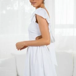 YH & Co (Chloe Yip) Millicent Dress - White CLOTHING