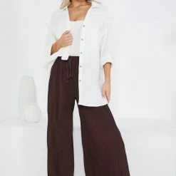 Dream House CLOTHING Minosa Pants - Chocolate