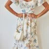Desire Mirabel Dress - White Floral CLOTHING