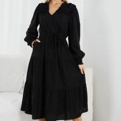 Style Box CLOTHING Molama Dress - Black