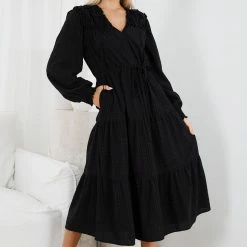 Style Box CLOTHING Molama Dress - Black 14 Style Box CLOTHING Molama Dress - Black