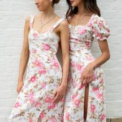 Paper Heart Moreen Dress - Floral Print CLOTHING