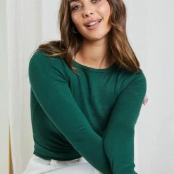 Sunny Girl Mysha Top - Green CLOTHING