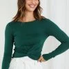 Sunny Girl Mysha Top - Green CLOTHING