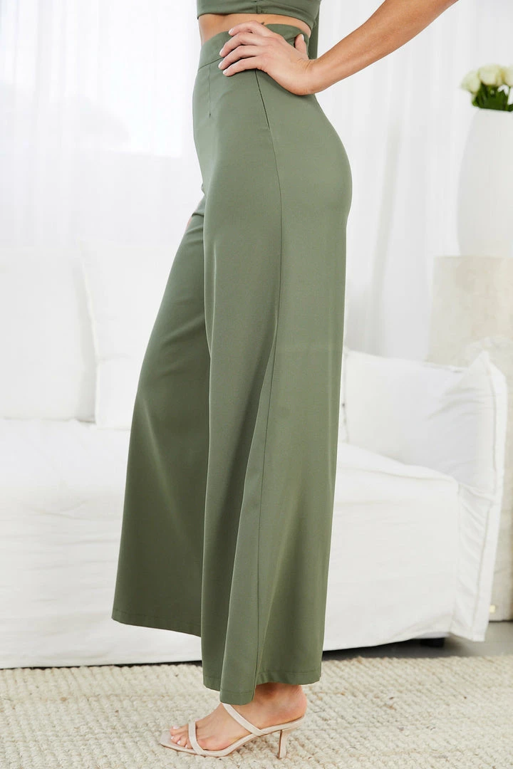 Sweetacacia CLOTHING Nathaniela Pants - Khaki 5 Sweetacacia CLOTHING Nathaniela Pants - Khaki