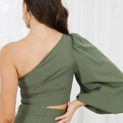 Sweetacacia Nathaniela Top - Khaki