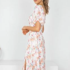 Style Box Nelina Dress - White Floral