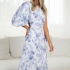 Style Box Nirvana Dress - White Print CLOTHING 13 Style Box Nirvana Dress - White Print CLOTHING