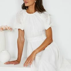 YH & Co (Chloe Yip) Nonna Dress - White 10 YH & Co (Chloe Yip) Nonna Dress - White