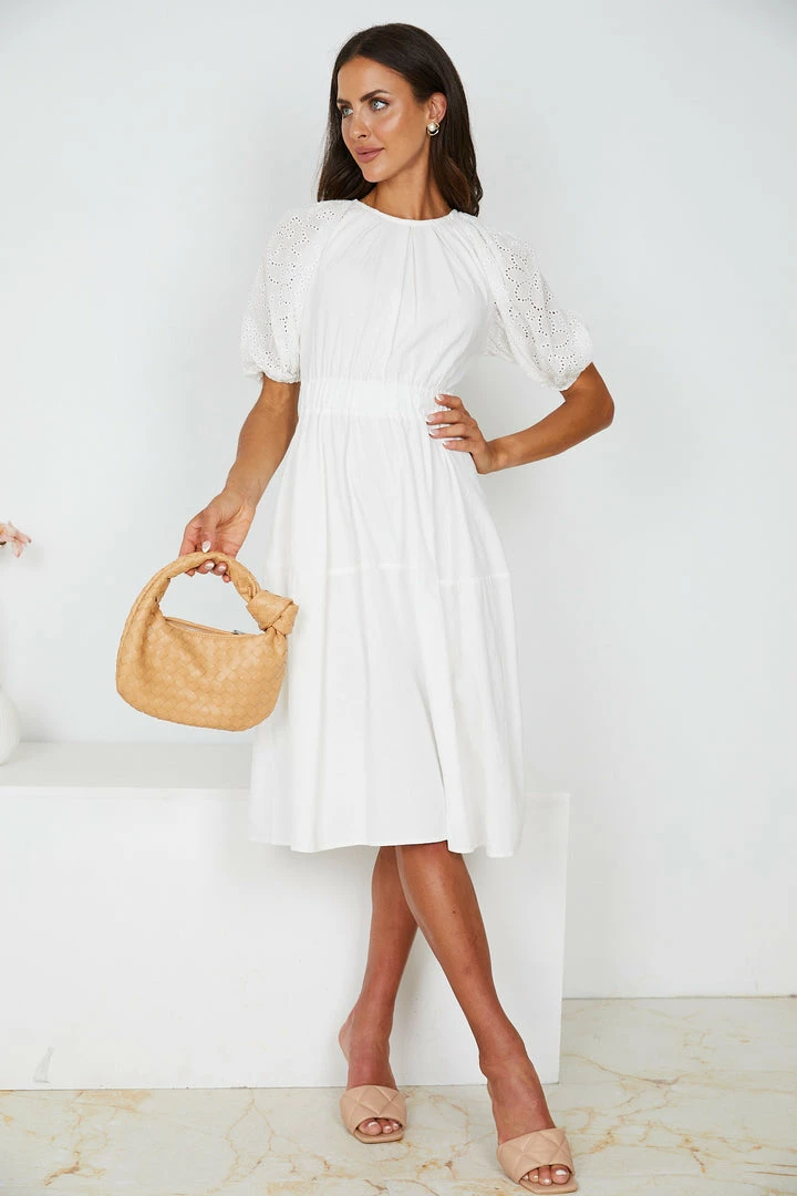 YH & Co (Chloe Yip) Nonna Dress - White 3 YH & Co (Chloe Yip) Nonna Dress - White