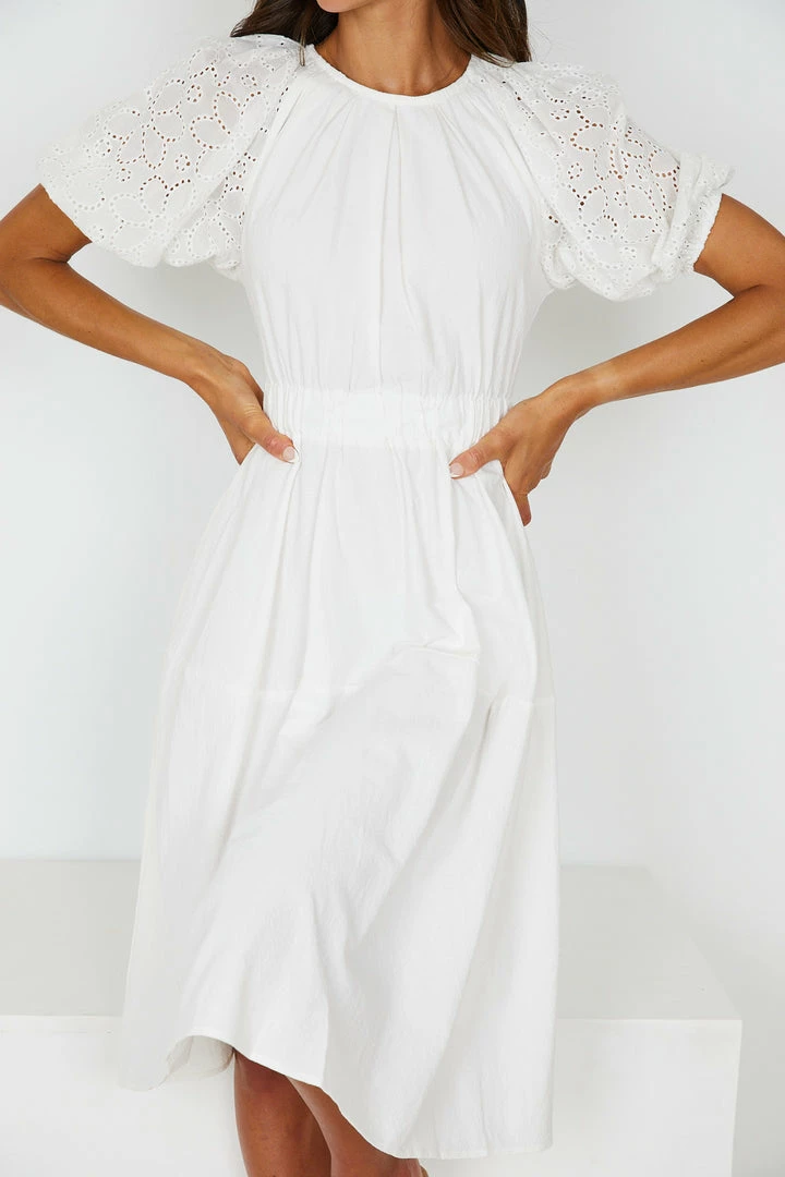 YH & Co (Chloe Yip) Nonna Dress - White 6 YH & Co (Chloe Yip) Nonna Dress - White